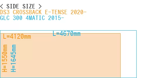 #DS3 CROSSBACK E-TENSE 2020- + GLC 300 4MATIC 2015-
